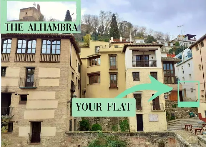 Cosy Apartment / Literally At The Foot Of Alhambra